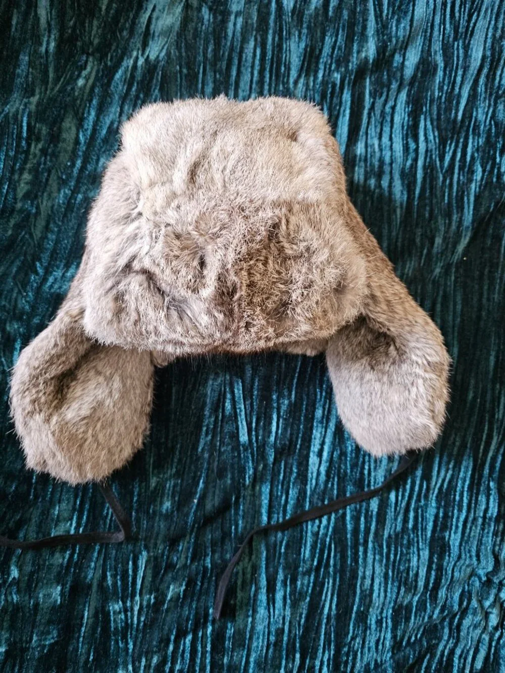Genuine rabbit fur hat - Picture 2 of 4